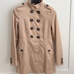 H&M Blush Trench Coat - Sz 4